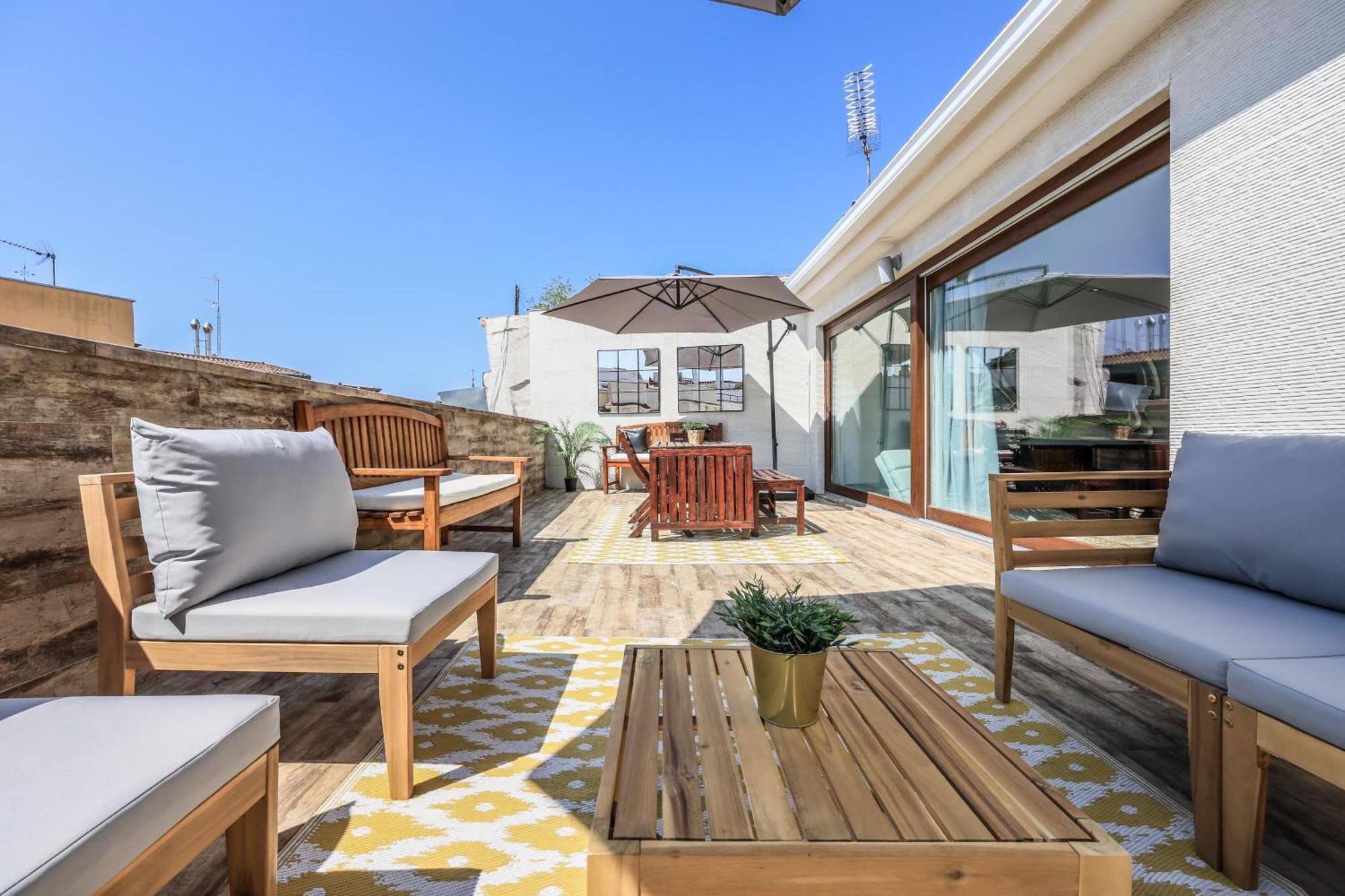 Atico Impresionante Y Centrico Apartment Madrid Exterior photo